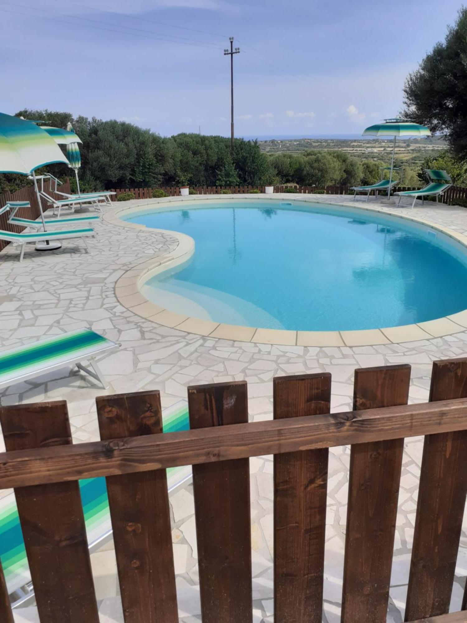 Agriturismo Gli Olivastri Appartamento Corbezzolo Con Piscina E Vista Mare,Climatizzatore,Wifi Aglientu Zewnętrze zdjęcie