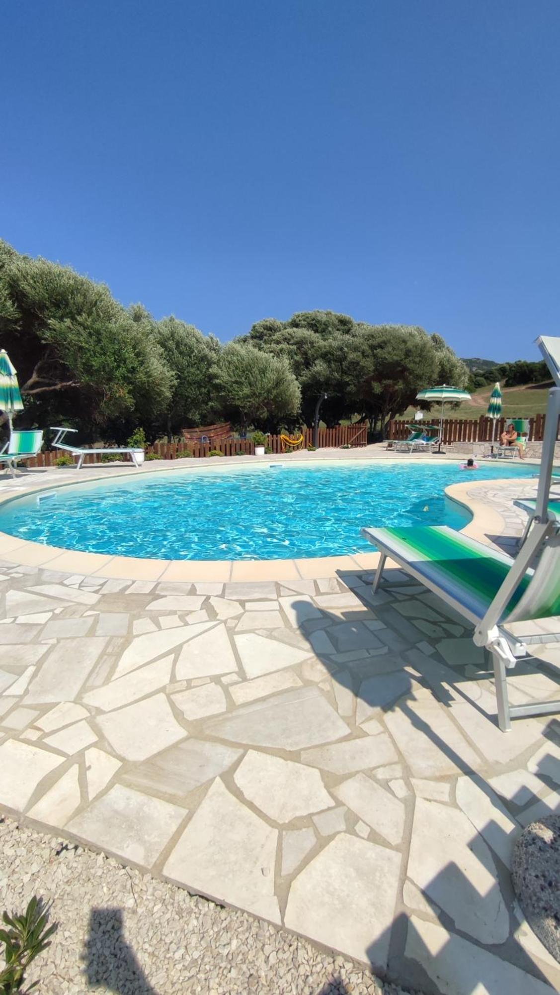 Agriturismo Gli Olivastri Appartamento Corbezzolo Con Piscina E Vista Mare,Climatizzatore,Wifi Aglientu Zewnętrze zdjęcie